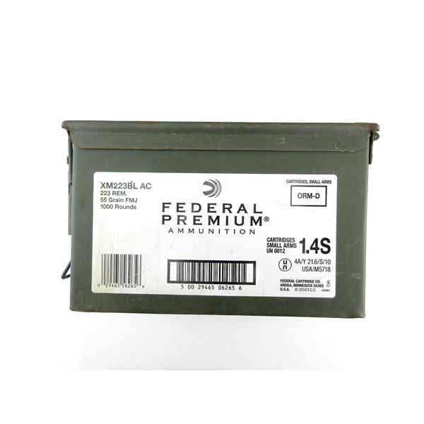 FEDERAL .223 REM AMMO LOT