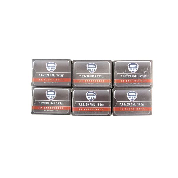 MFS 7.62X39MM AMMO LOT