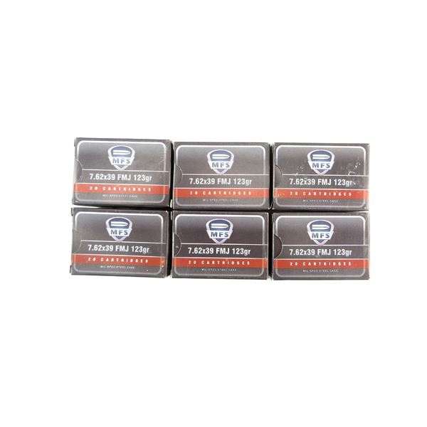 MFS 7.62X39MM AMMO LOT