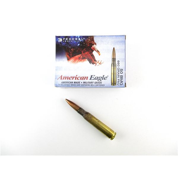 AMERICAN EAGLE .50 BMG AMMO LOT