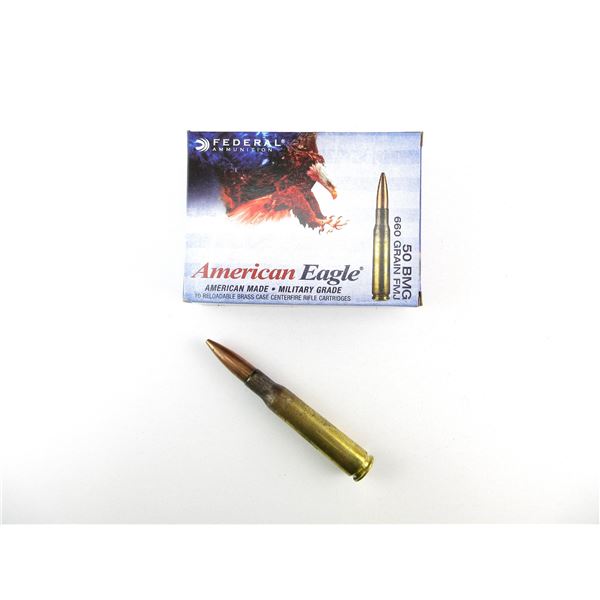 AMERICAN EAGLE .50 BMG AMMO LOT