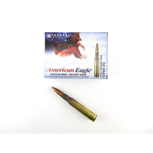 AMERICAN EAGLE .50 BMG AMMO LOT