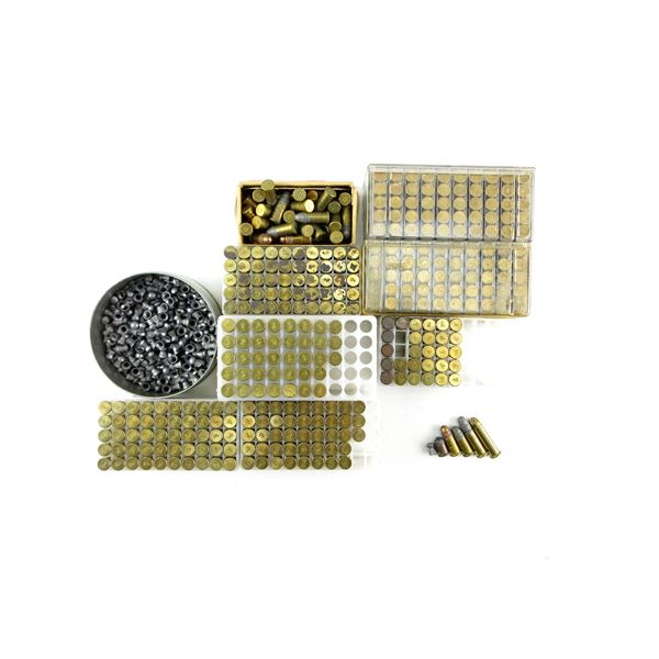 ASSORTED .22 SHORT / LR AMMO AND .177 CALIBER PELLETS LOT