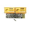 Image 1 : HSM POLICE AMMUNITION .38 SPCL AMMO AND NON-PRIMED BRASS CASES LOT