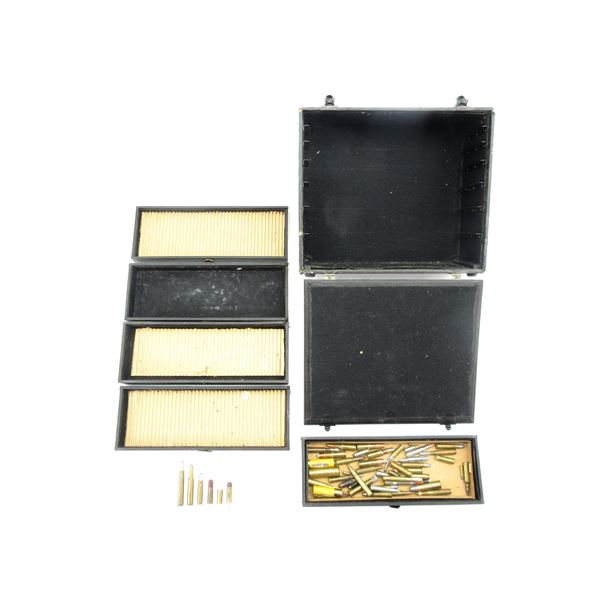 ASSORTED AMMO / BLANKS / DUMMY RNDS  AND NON-PRIMED BRASS CASE LOT