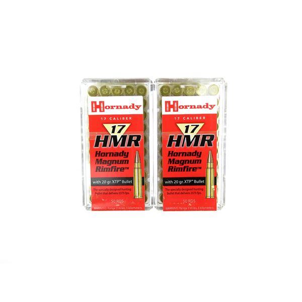 HORNADY .17 HMW MAGNUM RIMFIRE AMMO LOT