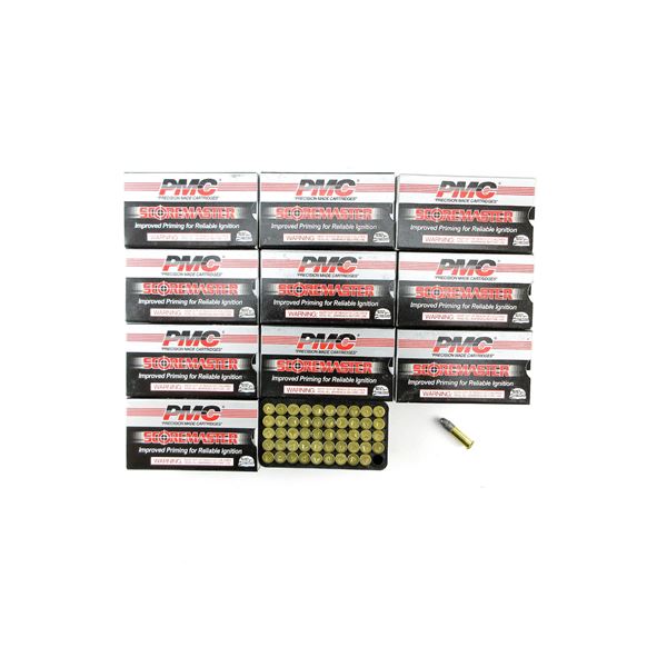 PMC SCOREMASTER .22 LR AMMO LOT