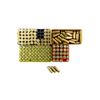 Image 1 : ASSORTED HANDGUN AMMO AND NON-PRIMED BRASS CASES LOT