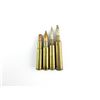 Image 2 : ASSORTED RIFLE AMMO AND NON-PRIMED BRASS CASES LOT