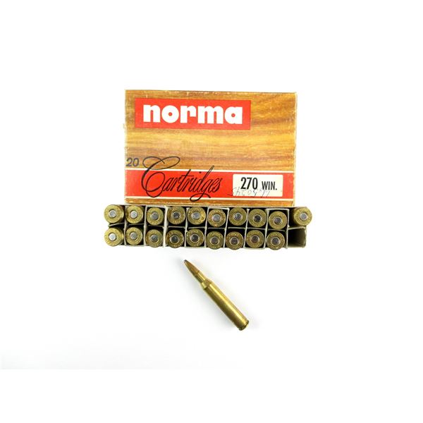 NORMA .270 WIN AMMO LOT