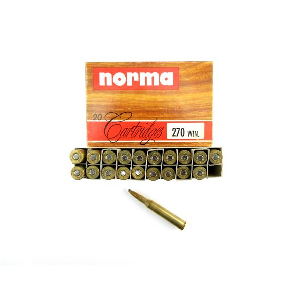 NORMA .270 WIN AMMO LOT