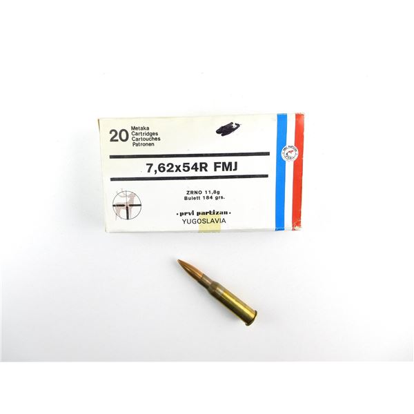 PRVI PARTIZAN 7.62X54R AMMO LOT