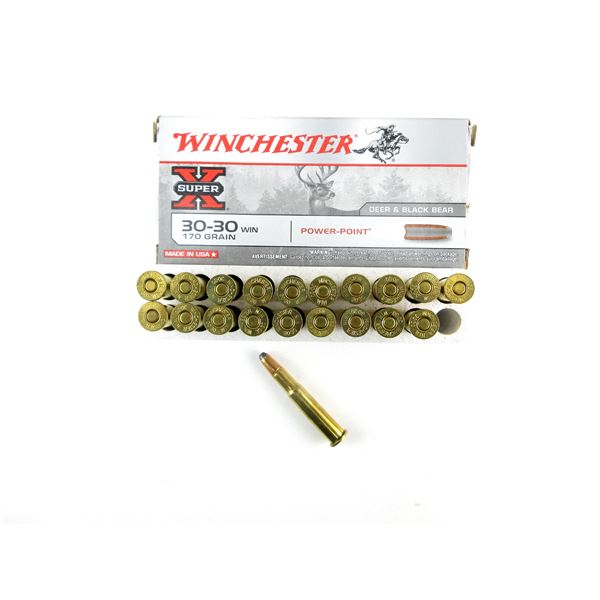WINCHESTER .30-30 WIN AMMO LOT