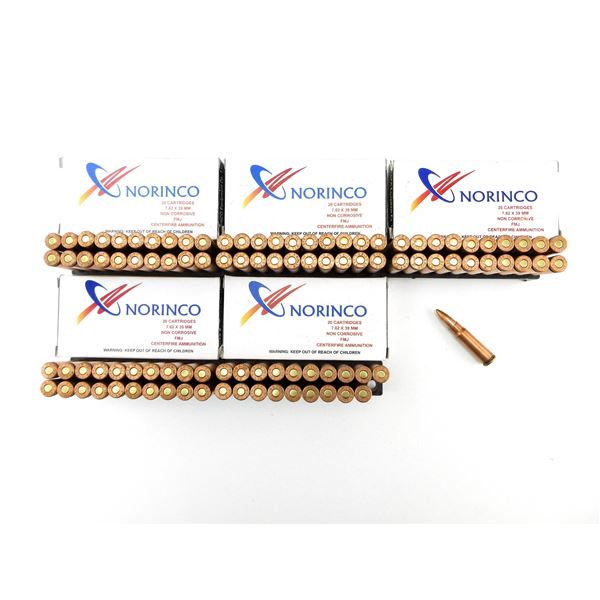 NORINCO 7.62X39MM AMMO LOT
