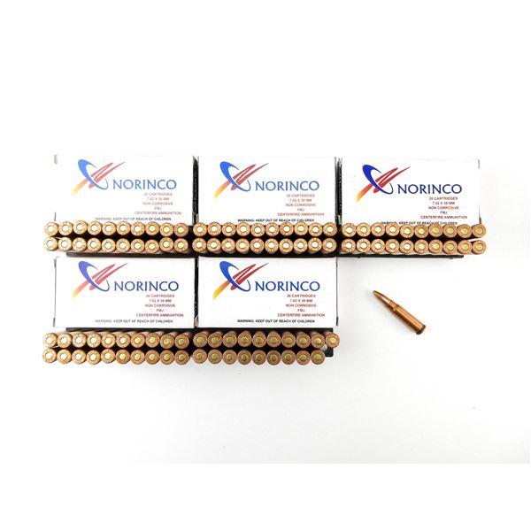 NORINCO 7.62X39MM AMMO LOT