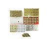 Image 1 : ASSORTED HAND GUN AMMO AND NON-PRIMED BRASS / NICKEL CASES LOT