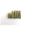 Image 2 : ASSORTED HAND GUN AMMO AND NON-PRIMED BRASS / NICKEL CASES LOT