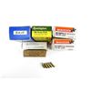 Image 2 : ASSORTED HAND GUN AMMO AND NON-PRIMED BRASS / NICKEL CASES LOT
