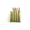 Image 2 : ASSORTED RIFLE AMMO AND NON-PRIMED BRASS CASES LOT