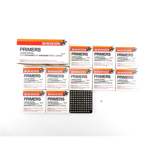 WINCHESTER WLP LARGE PISTOL FOR STANDARD OR MAGNUM PRIMERS LOT