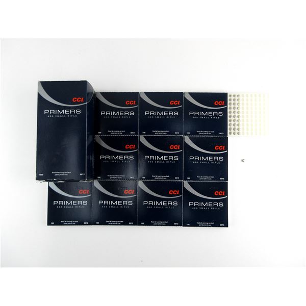CCI NO. 400 SMALL RIFLE PRIMERS LOT