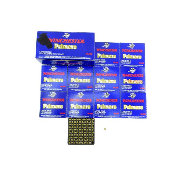 WINCHESTER WLRM LARGE RIFLE FOR MAGNUM LOADS PRIMERS LOT