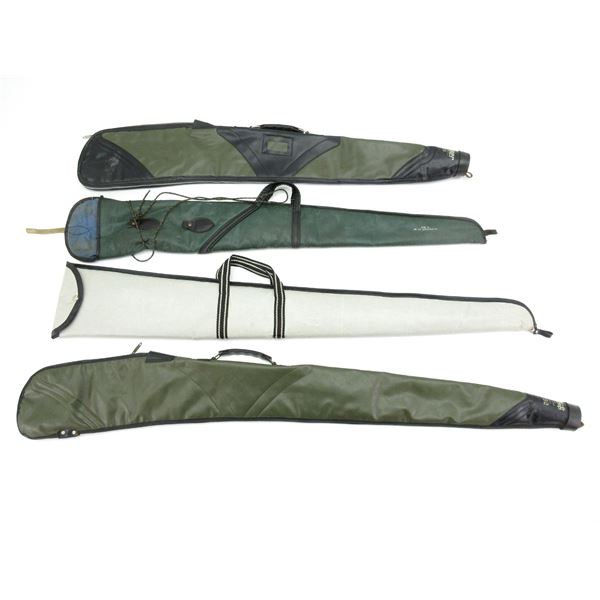 ASSORTED SOFT PADDED RIFLE CASES LOT