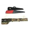 Image 1 : ASSORTED SOFT PADDED RIFLE CASES / GUNS SOCKS / SOFT PADDED FISHING ROD CASE LOT