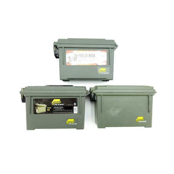 PLANO DRY AMMO STORAGE BOX LOT