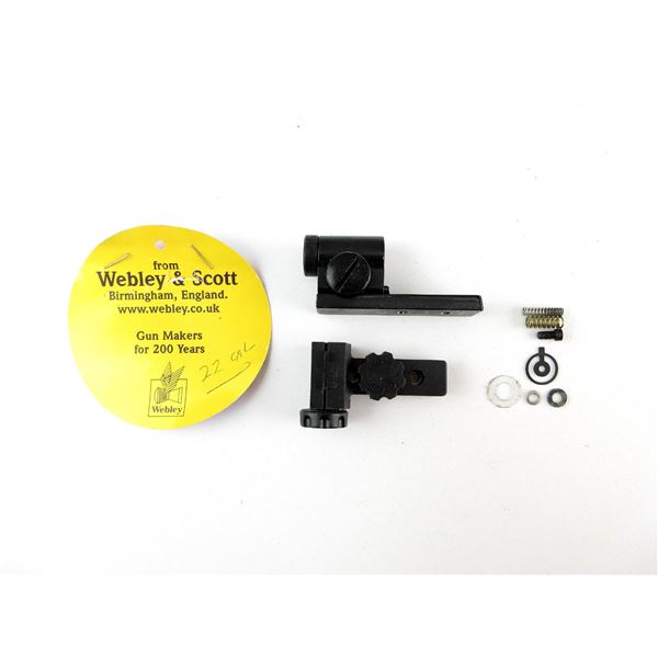 WEBLEY & SCOTT PELLET GUN SIGHTS LOT