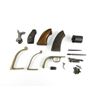 Image 1 : ASSORTED UNKNOWN BLACK POWDER REVOLVER PARTS LOT