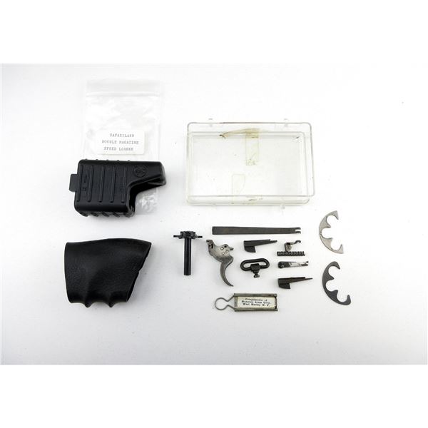 ASSORTED REVOLVER PARTS AND GRIP LOT