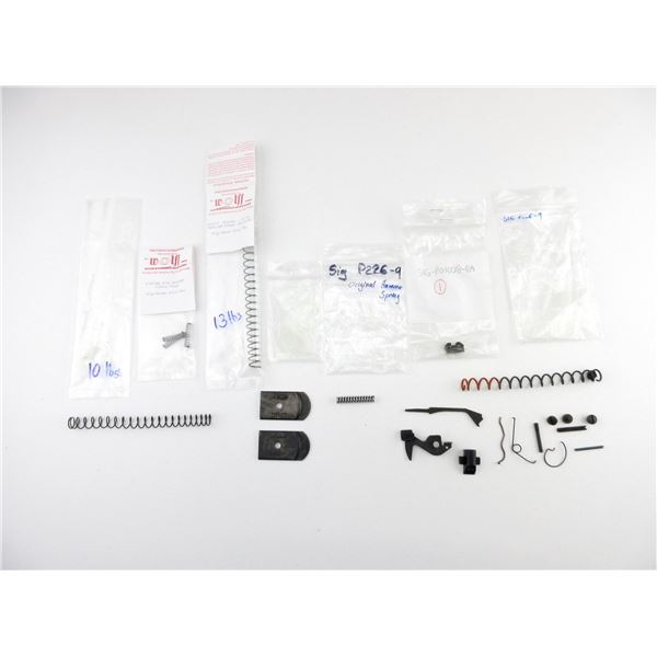 ASSORTED SIG SAUER HANDGUN PARTS LOT