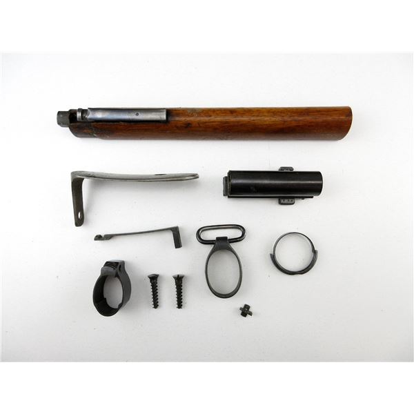 ASSORTED SWEDISH MAUSER RIFLE PARTS LOT