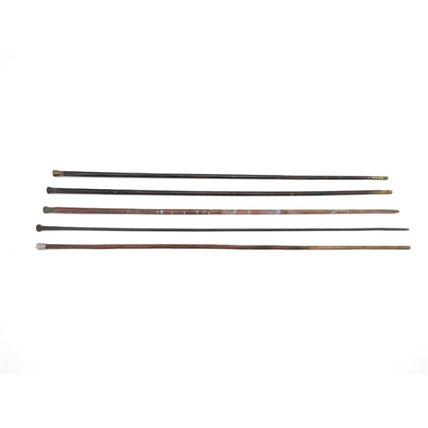 ASSORTED BLACK POWDER RAM ROD LOT