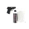 Image 2 : MARUZEN WALTHER PPK/S BLOWBACK AIRSOFT BB PISTOL AND BB LOT