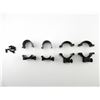 Image 2 : ASSORTED WEAVER 1" SCOPE RINGS LOT