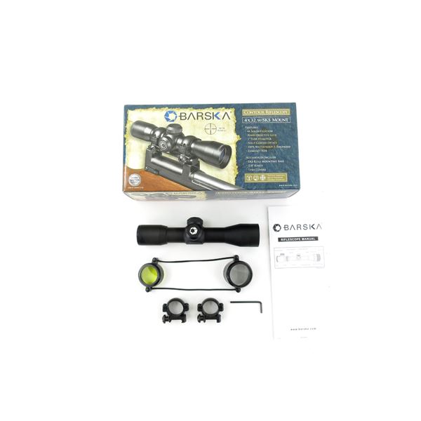 BARSKA 4X32MM CONTOUR RIFLESCOPE