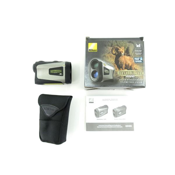 NIKON RIFLE HUNTER 1000 LASER RANGEFINDER
