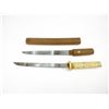 Image 2 : ASSORTED ASIAN TYPE FIXED BLADE KNIFE LOT