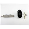Image 1 : UNKNOWN FOLDING POCKET KNIFE AND BELLOCK KEYED TRIGGER LOCK LOT