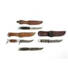 Image 1 : ASSORTED FIXED BLADE HUNTING TYPE KNIFE LOT