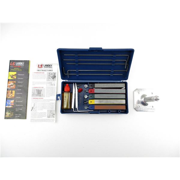 LANSKY SHARPENER KIT AND STAND LOT