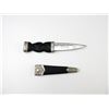 Image 1 : J. NOWILL & SONS SCALLOPED BACK BLADE SKEAN DHU