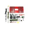 Image 1 : MTM CASE-GUARD GUNSMITH RIFLE MAINTENANCE AND CLEANING CENTER AND ASSORTED CLEANING ACCESSORIES LOT