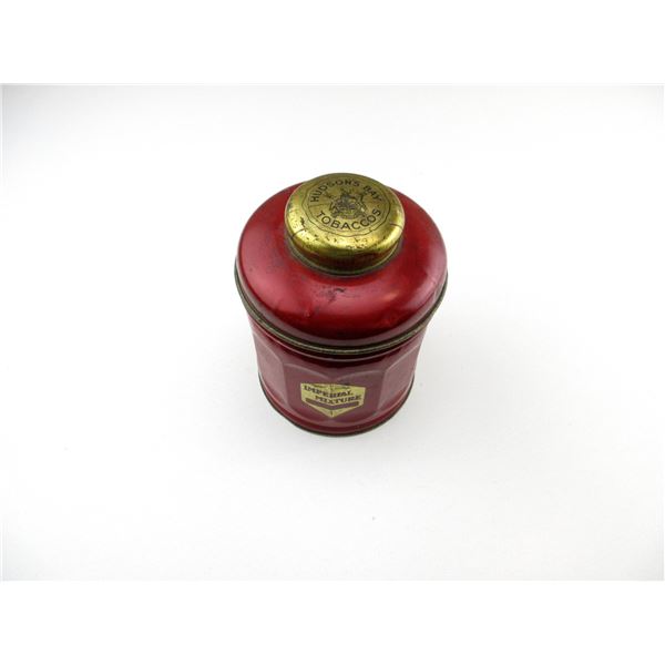 COLLECTIBLE HUDSON'S BAY TABACCO CAN