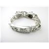 Image 2 : SILVER TYPE DRAGON BRACELET AND CHAIN LOT