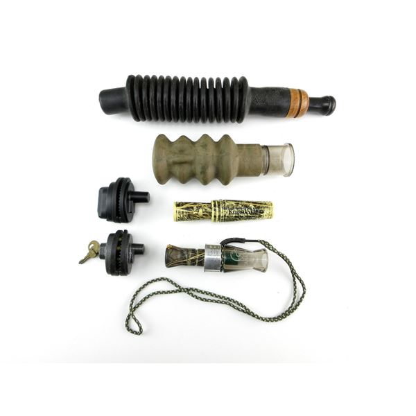 ASSORTED BIRD CALL AND TRIGGER LOCK LOT