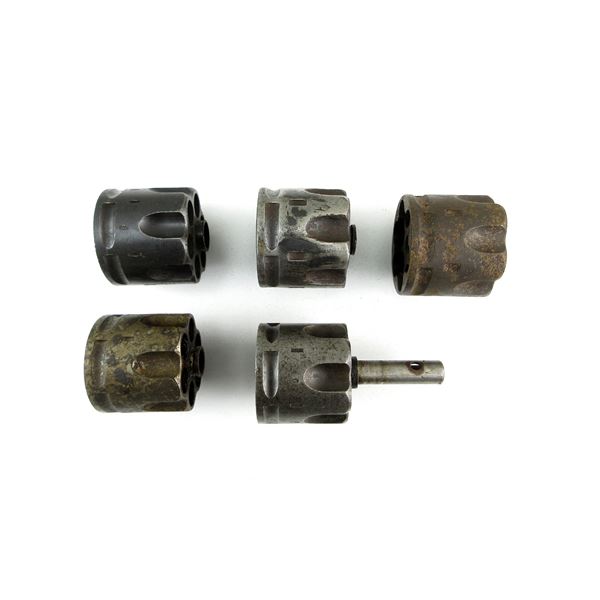 BRITISH WEBLEY MKVI REVOLVER CYLINDER LOT