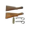 Image 1 : LEE ENFIELD NO.1 MKIII RIFLE BUTT STOCKS / TRIGGER GUARD / BUTT PLATE LOT